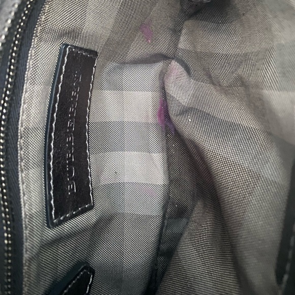 Vintage Burberry Gunmetal Handbag - Picture 4 of 8